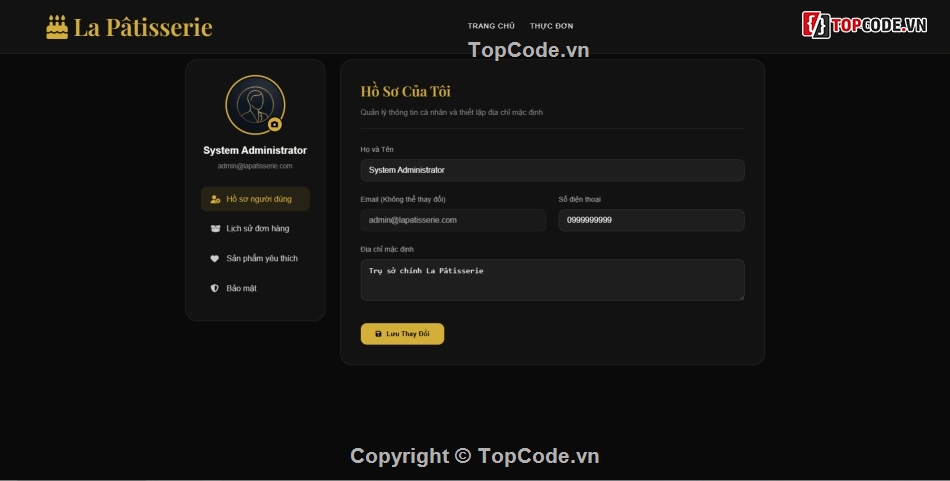 Web bán hàng,app bán hàng,bán hàng,barkery,bánh